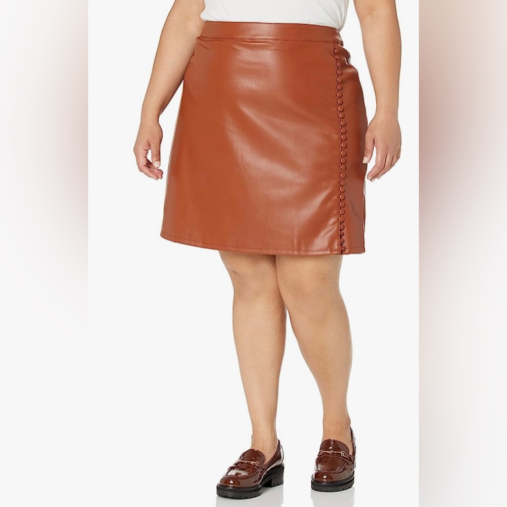 KENDALL + KYLIE Women's Side Slit Mini Skirt